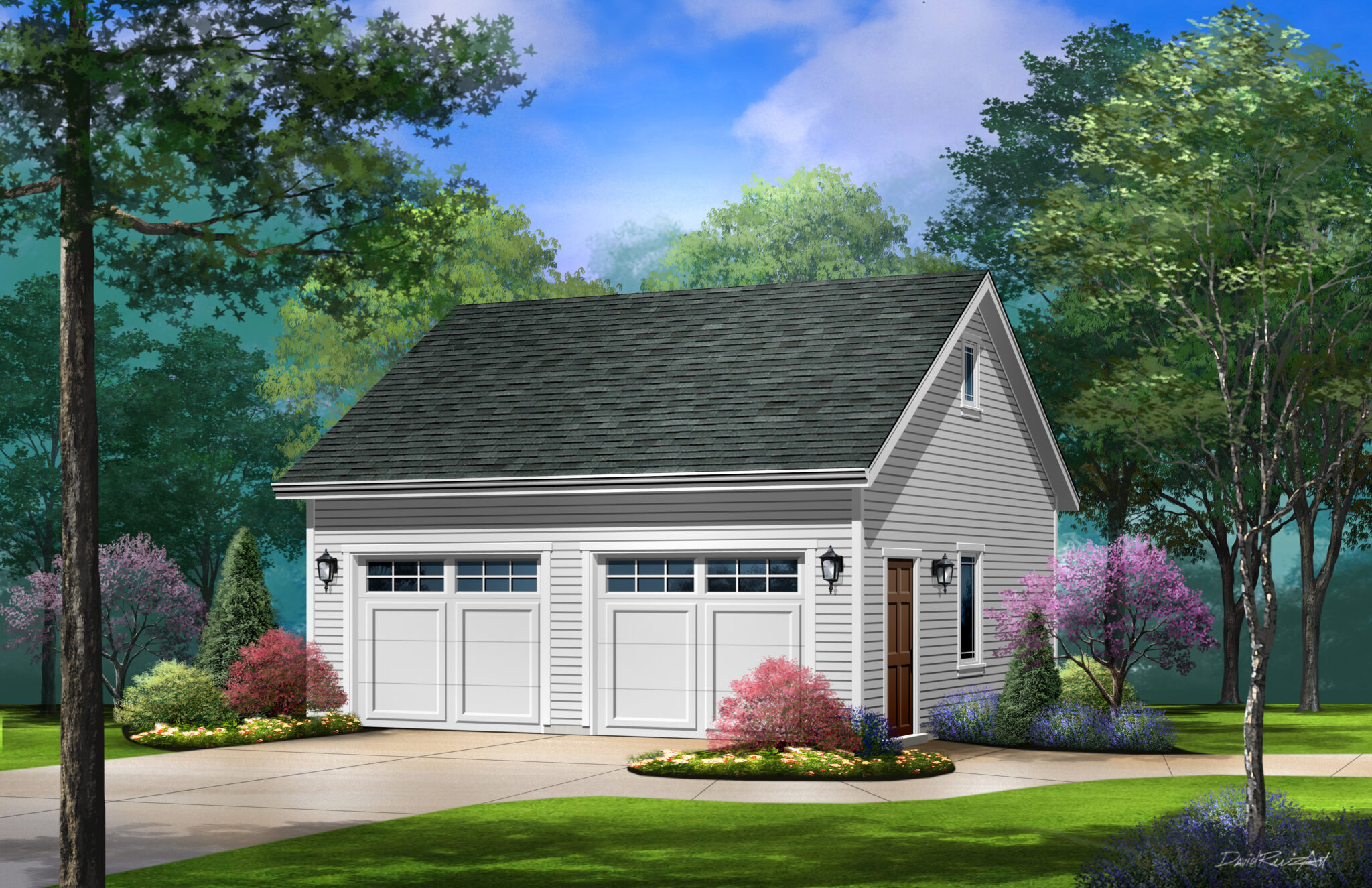 Plan 202108 - Just Garage Plans